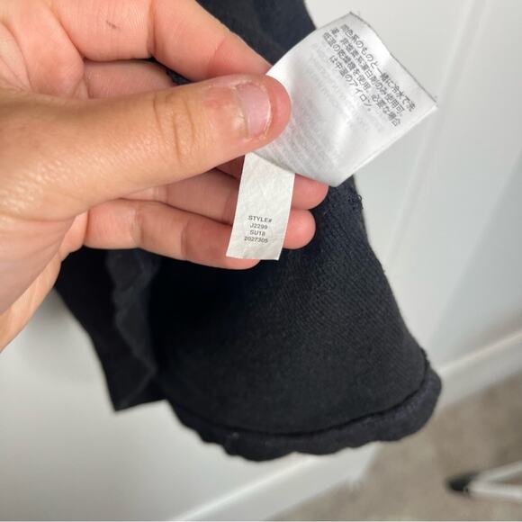 Madewell True Black Stretch Knit Audio Tank Top Size Small - Picture 5 of 6